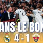 Analyse : Real Madrid surclasse Elche 4-1 grâce à Arbeloa