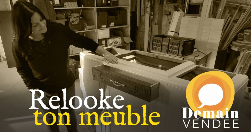 Anne-Flore transforme les meubles anciens à Mouchamps : un relooking unique