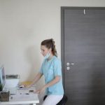 infirmière, cabinet, soignante, libérale