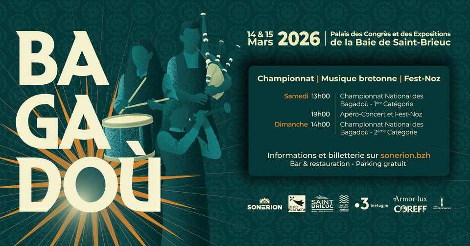 Résultats Saint-Brieuc 2026 : 1ère et 2ème catégorie - Sonerion