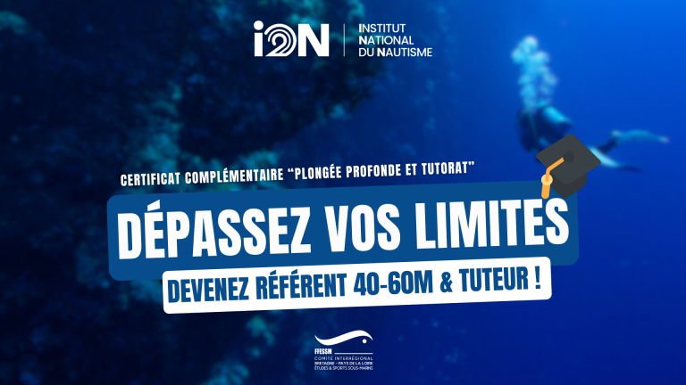 Formation en Bretagne en juin 2026 : Certificat Complémentaire "plongée profonde et tutorat" - CIBPL-FFESSM