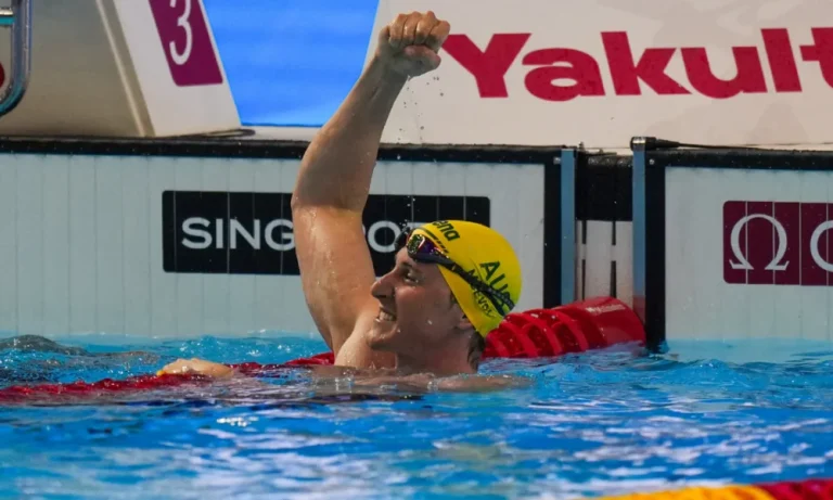 Cameron McEvoy dans l’histoire : le nageur australien torpille le record du monde du 50m nage libre !