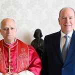 Caroline, Stéphanie de Monaco et Charlotte Casiraghi accueillent le pape Léon XIV à Monaco