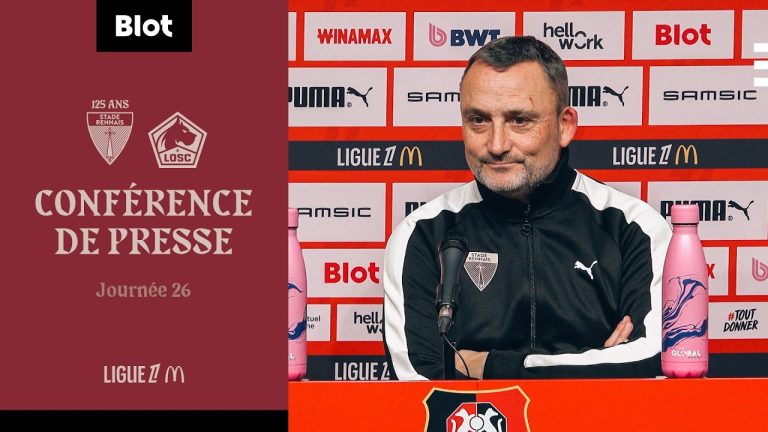 Conférence de presse avant SRFC vs LOSC - J26