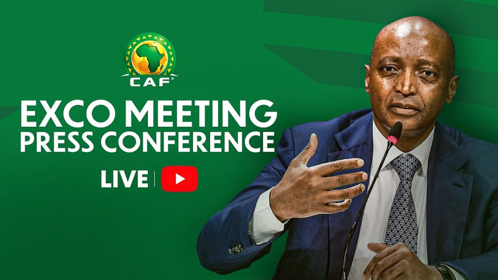 Conférence de presse de la réunion du Comité Exécutif de la CAF