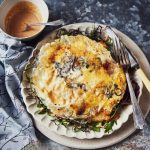 Crêpes de riz aux champignons