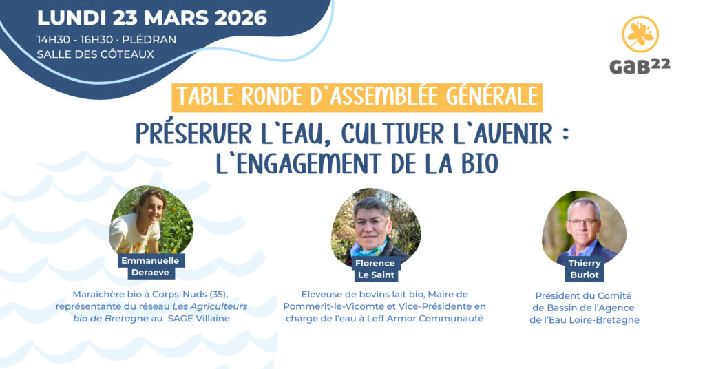 Table ronde sur l'eau