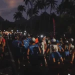 EN IMAGES. Un millier de participants au 35ème marathon de Moorea