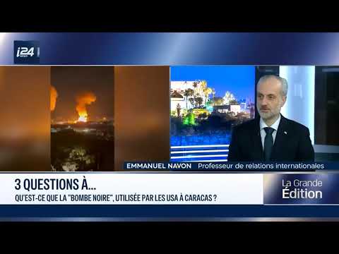 Emmanuel Navon en direct sur i24news, 7 janvier 2026