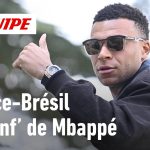 France-Brésil : Mbappé dément les rumeurs sur son genou