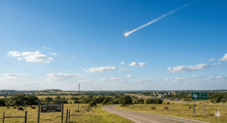 Une météorite d'une tonne frappe la maison d'une famille : un événement alarmant.