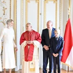 Visite historique du pape Léon XIV à Monaco : photos de son accueil par la famille princière