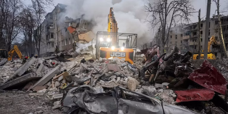 Guerre en Ukraine : un mort et plus de dix blessés suite à une attaque de drone à Zaporijia