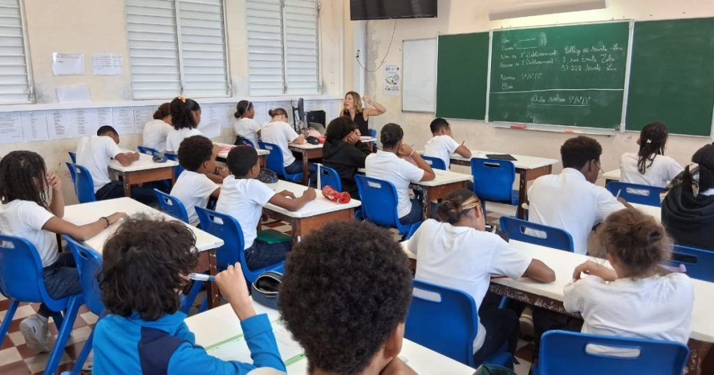 Journée de la francophonie : 49 élèves participent à la dictée au collège de Sainte-Luce