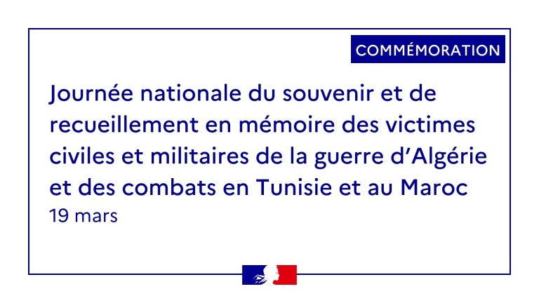 Journée nationale du souvenir et du recueillement à la mémoire des victimes