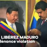 La Chine exige la libération immédiate de Maduro par les USA