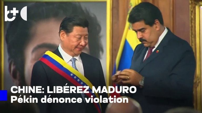 La Chine exige la libération immédiate de Maduro par les USA