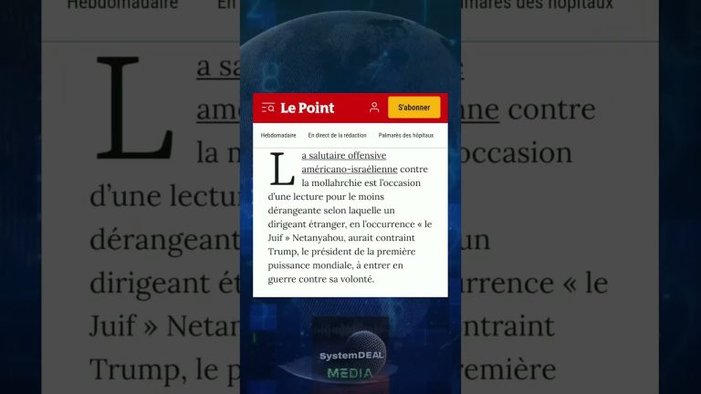 L'analyse géopolitique accusée d'antisémitisme : le débat s'enflamme