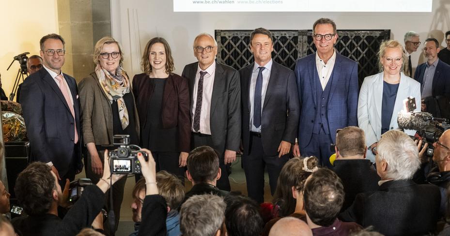 Le bloc bourgeois maintient sa majorité au Conseil exécutif bernois, UDC en hausse au Grand Conseil