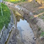 Le canal de la Siagne, reliant Saint-Cézaire à Cannes, est actuellement à l'arrêt