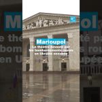 Le théâtre de Marioupol rouvre après des bombardements