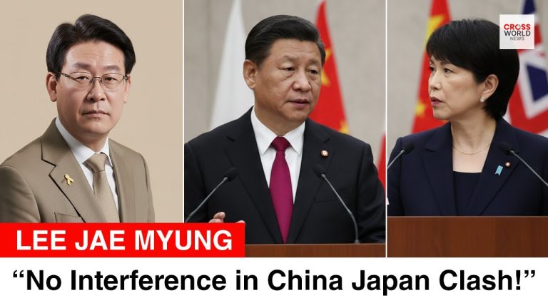 Lee Jae Myung refuse de choisir entre la Chine et le Japon