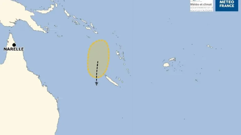 Météo : une dépression prévue pour affecter la Nouvelle-Calédonie ce lundi