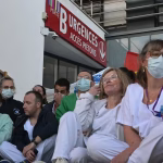 Mobilisation des personnels soignants pour la défense de l'hôpital public