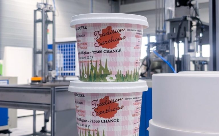 Mouty Cup’s crée le premier pot de rillettes en carton pour l’entreprise Tradition Sarthoise