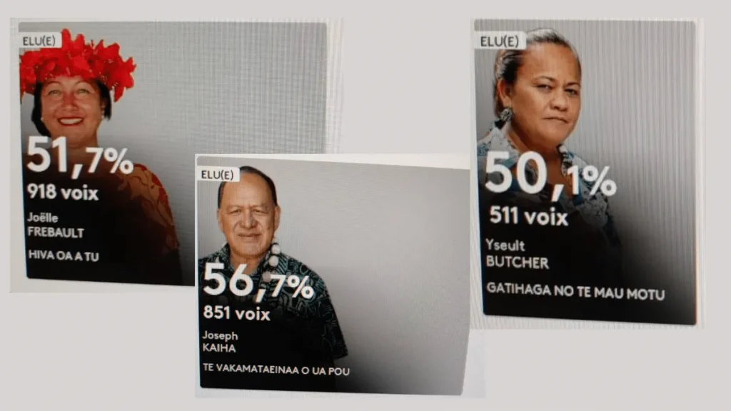 Municipales 2026 en Polynésie : premières victoires et passages de relais dès le premier tour