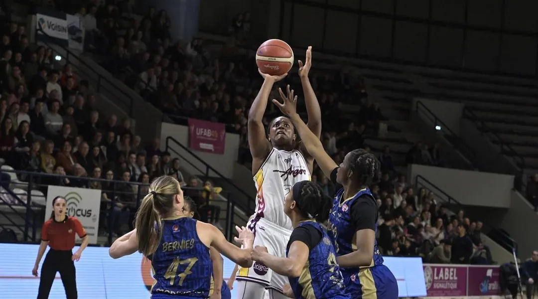 Basket. Ligue féminine : Angers échoue à s'imposer face à Montpellier malgré une belle performance