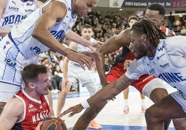 Le Nantes Basket Hermine s’incline de peu contre le leader : un rendez-vous aussi beau que
