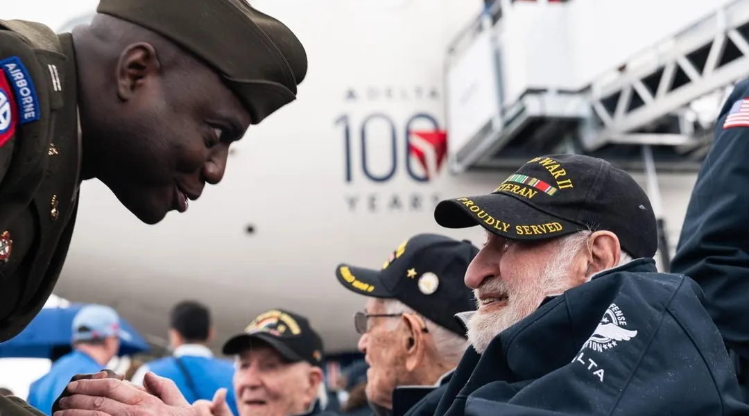 Vingt-cinq vétérans américains de retour en Normandie pour le 82e anniversaire du Débarquement