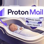 Proton Born Private - Réservez une adresse e-mail pour votre enfant