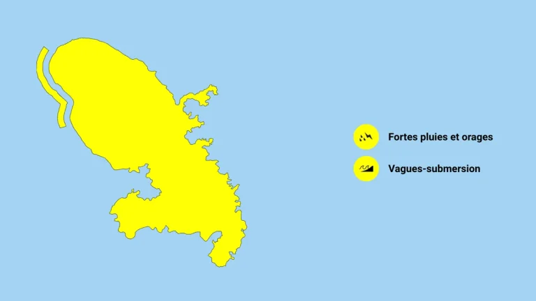 Quand les dirigeants conservateurs ignorent la tempête : Martinique en vigilance jaune, mais qui s'en soucie ?
