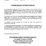 RASSEMBLEMENT INTERSYNDICAL CONTRE LES MENACES FASCISTES ! - Confédération nationale du travail - UD 69