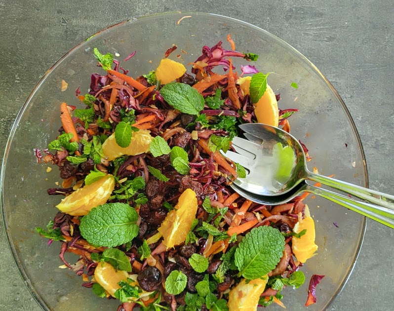 Recette de Salade Libanaise aux Oranges et Mélasse de Grenade à essayer