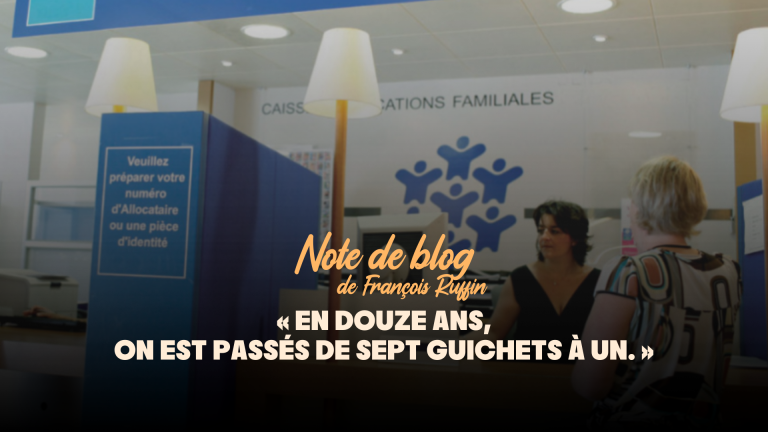 « En douze ans, la réduction des guichets est passée de sept à un. »