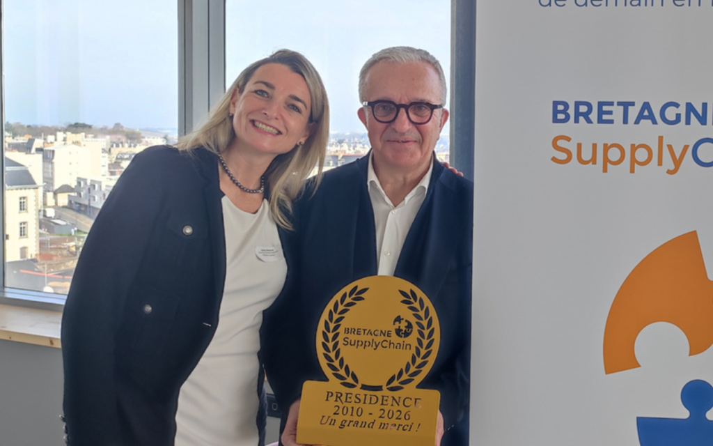 Sylvia Grados succède à Serge Rambault à la présidence de Bretagne Supply Chain