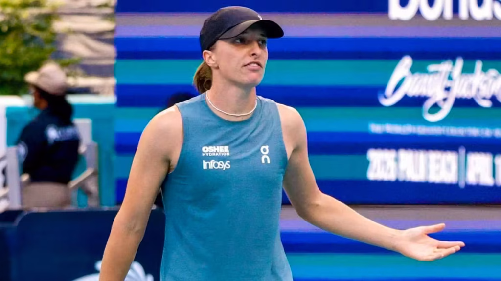 Tennis : Swiatek battue par Linette au tournoi WTA 1000 de Miami
