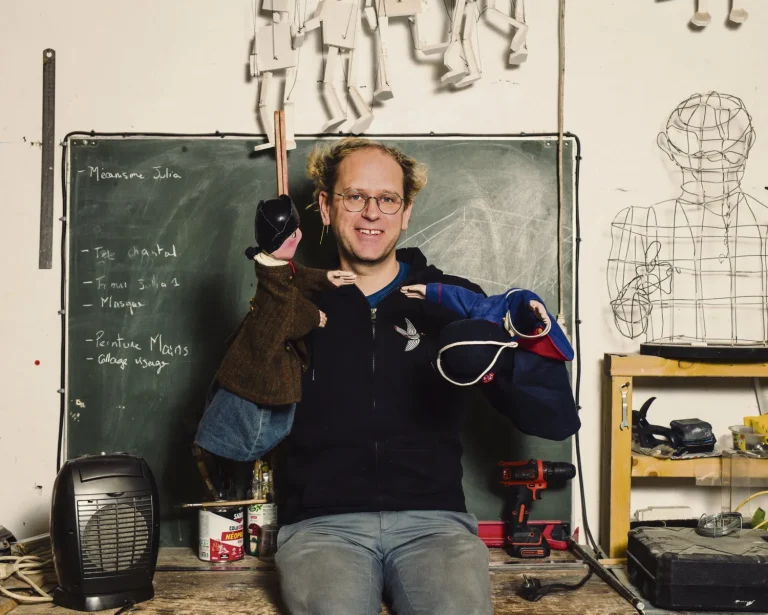 Samuel Beck : la marionnette comme lien pour Gaza - L'Humanité