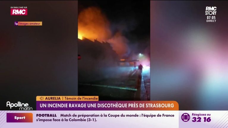 Incendie dévastateur dans une discothèque près de Strasbourg