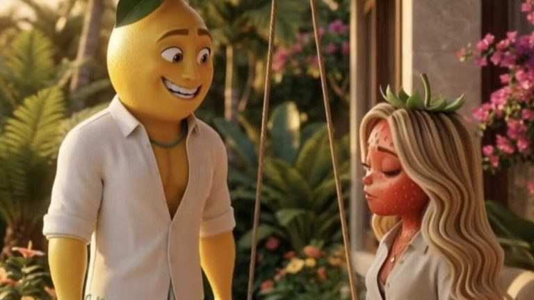 « L'île de la Skibidi Tentafruit et Fruit Love Island : téléréalités IA à succès sur TikTok »