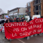 Cégep de Saint-Laurent : Grève persistante sous la pluie froide de mars