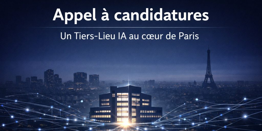 Appel à candidatures : DSP pour un Tiers-Lieu dédié à l'Intelligence Artificielle à Paris