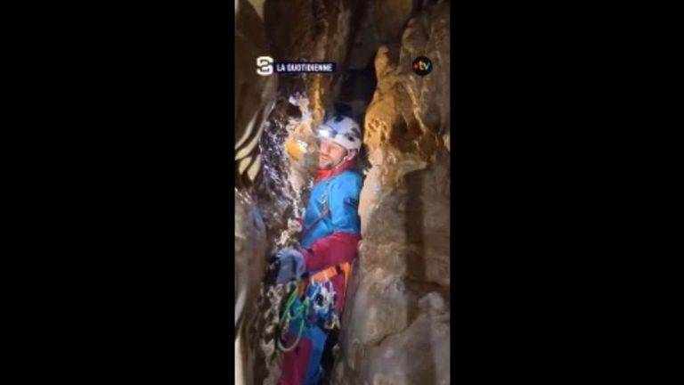 Kilian Bron : du VTT dans les grands espaces à la spéléologie dans des grottes étroites