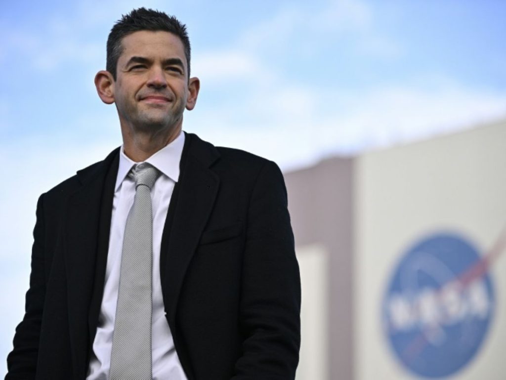 Le patron de la Nasa Jared Isaacman au Centre spatial Kennedy en Floride, le 17 janvier 2026