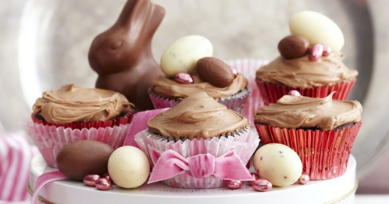 Les cupcakes au chocolat de Pâques : un incontournable des fêtes chaque année