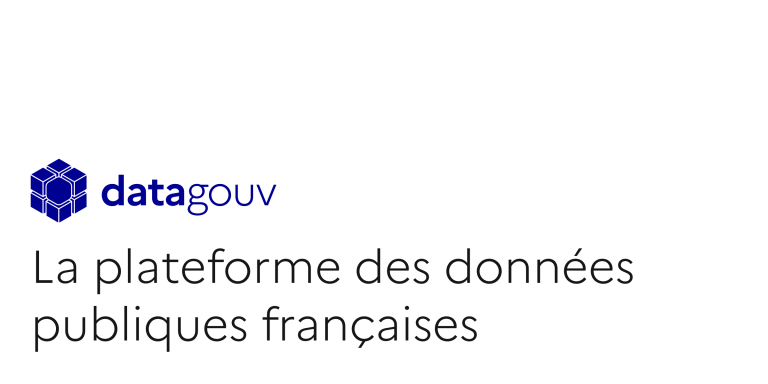 data.gouv.fr : Accédez aux données publiques françaises en un clic