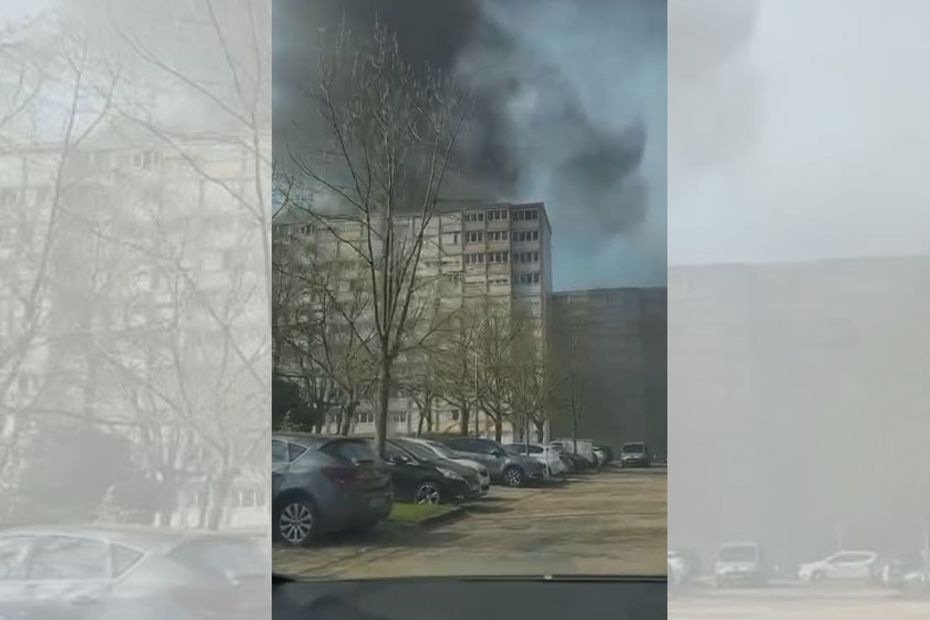 VIDÉO. Explosion dans une école en travaux près de Rouen : évacuation des élèves en cours